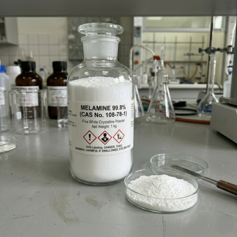 Bột Melamine - Melamine Industrial Grade - C₃H₆N₆ Bột Melamine - Melamine Industrial Grade - C₃H₆N₆