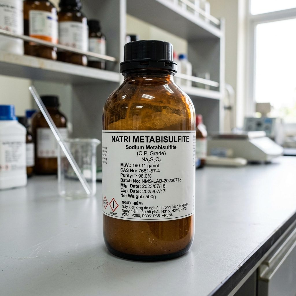 Natri Metabisulfite - Sodium Pyrosulfite - Na2​S2​O5​